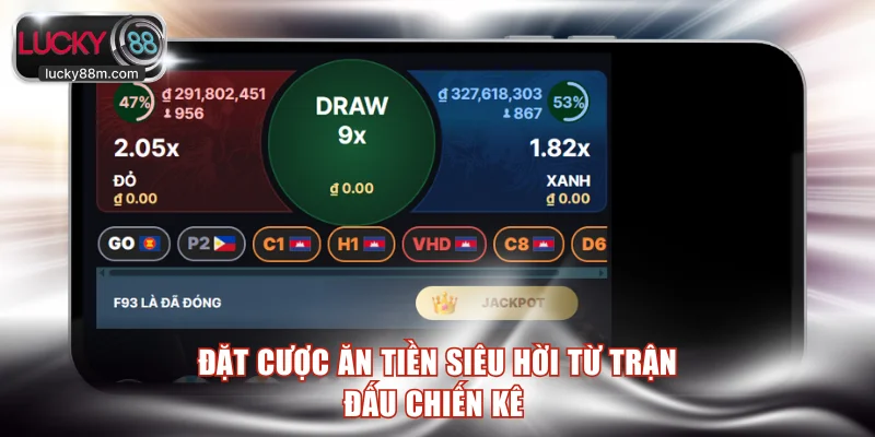 Đặt cược ăn tiền siêu hời từ trận đấu chiến kê 